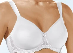 Clearance TRIUMPH Minimizer-Bügel BH mit Spitze WEISS