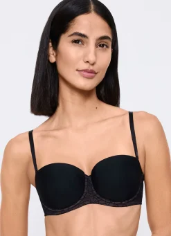 TRIUMPH Singature Sheer-Bügel-BH mit abnehmbaren Trägern SCHWARZ