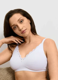 Online TRIUMPH -Amourette Minimizer-BH mit vorgeformten Cups WEISS