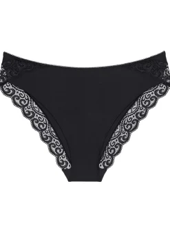 Discount BADER Triumph-Amourette Slip mit Elastikspitze SCHWARZ