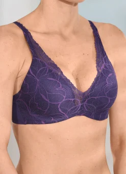 Outlet TRIUMPH Body Make-Up Illusion Lace BH mit flexiblen Komfortbügeln AMETHYST