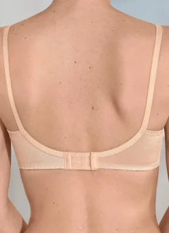 Discount BADER Triumph-Compliment Bügel-BH mit hübscher Spitze PUDER