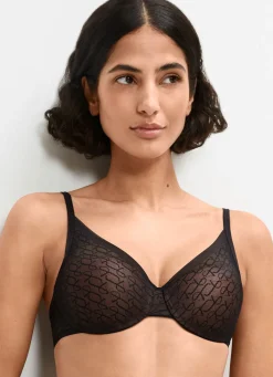Online TRIUMPH -Signature Sheer- Bügel-BH mit weich gepolsterten Cups SCHWARZ