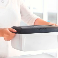 Clearance Tupperware BreadSmart Brotbehälter WEISS-SCHWARZ