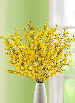 Online BADER Täuschend echt aussehende Forsythienzweige, 5er-Set