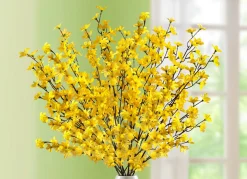 Online BADER Täuschend echt aussehende Forsythienzweige, 5er-Set