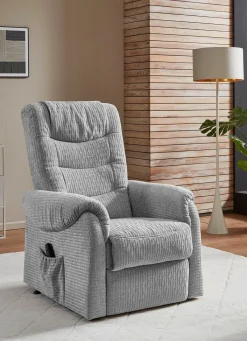 Clearance BADER TV-Sessel auf Rollen GRAU