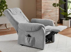 Clearance BADER TV-Sessel auf Rollen GRAU