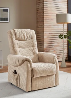 Clearance BADER TV-Sessel auf Rollen BEIGE
