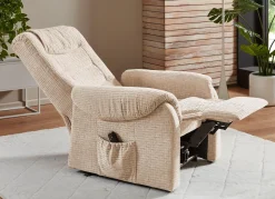Clearance BADER TV-Sessel auf Rollen BEIGE