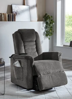 Clearance BADER TV-Sessel mit Motor und Aufstehhilfe ANTHRAZIT