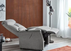 Best BADER TV-Sessel mit Motor und Aufstehhilfe GRAU