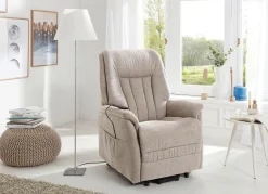 Sale BADER TV-Sessel mit Motor und Aufstehhilfe CREME
