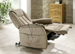 Hot BADER TV-Sessel mit Motor und Aufstehhilfe BEIGE