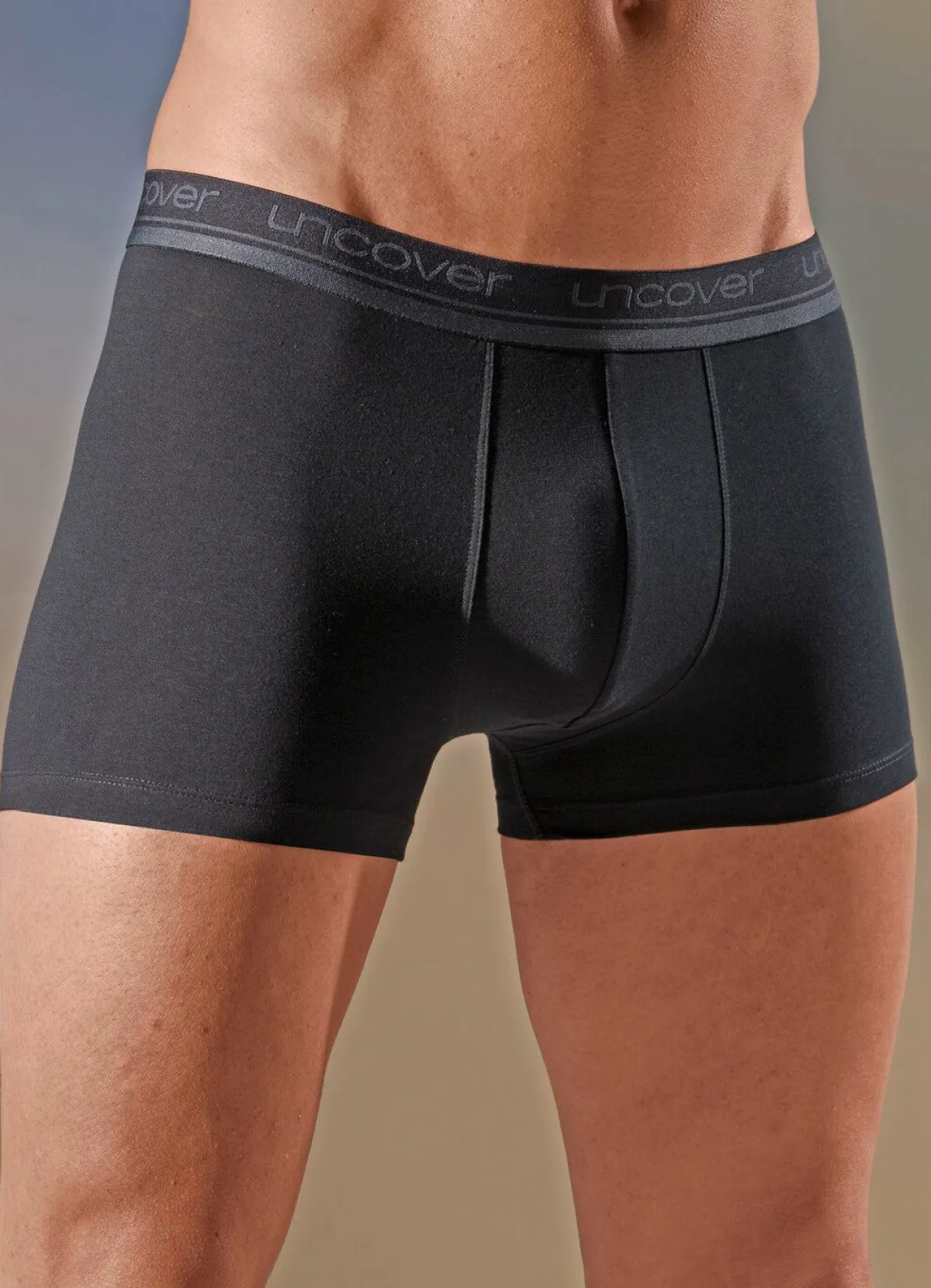 Sale SCHIESSER uncover by , Dreierpack Pants mit Elastikbund 3X SCHWARZ