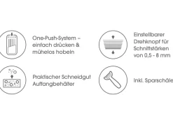 Online LIVINGTON Universalhobel Turbo Cut von WEISS