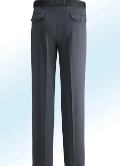 Hot KLAUS MODELLE MADE IN GERMANY Unterbauch-Hose in 3 Farben DUNKELGRAU