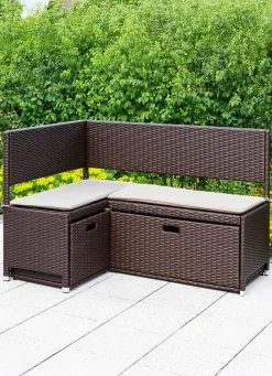 Outlet BADER Unterschiebbox für Eckbank BRAUN