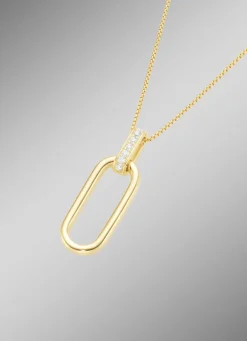 BADER Vergoldeter Anhänger mit Kette