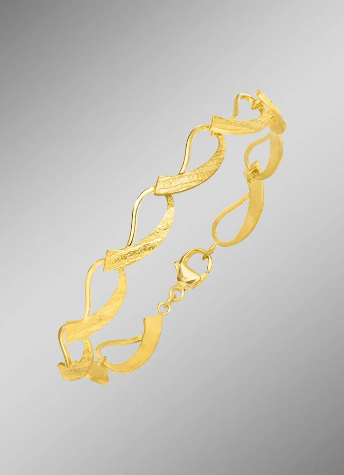 Sale BADER Vergoldetes Armband aus Silber