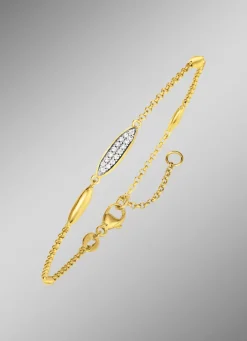 Best BADER Vergoldetes Armband mit Zirkonia