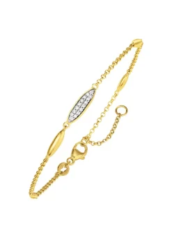 Best BADER Vergoldetes Armband mit Zirkonia