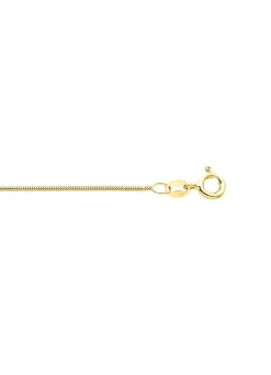 Best BADER Vergoldete Schlangenkette aus Silber