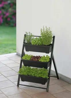 New BADER Vertikales Hochbeet schwarz