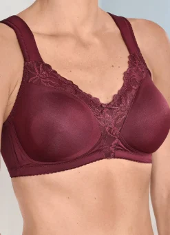 Discount BADER Viania Zweierpack BH 1X BURGUND, 1X SCHWARZ
