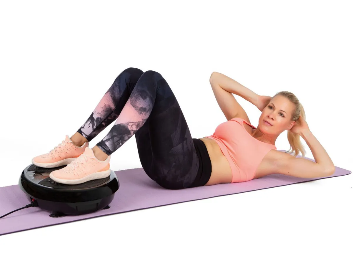 Clearance VITALMAXX Vibrationstrainer SCHWARZ