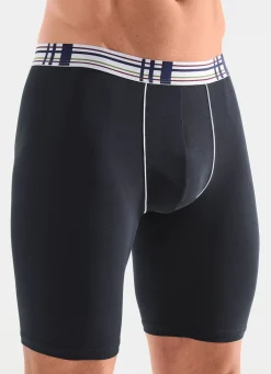 Outlet brio Viererpack Longpants mit Elastikbund 2X NAVY, 2X PETROL