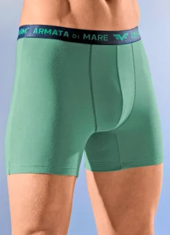 Best Armata di Mare Viererpack Pants mit Elastikbund 2X GRÜN, 2X MARINE