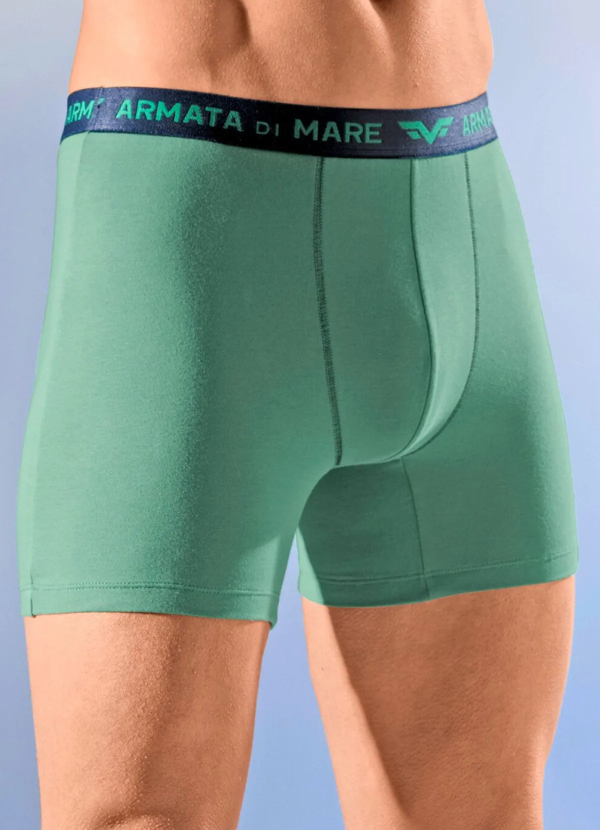 Best Armata di Mare Viererpack Pants mit Elastikbund 2X GRÜN, 2X MARINE