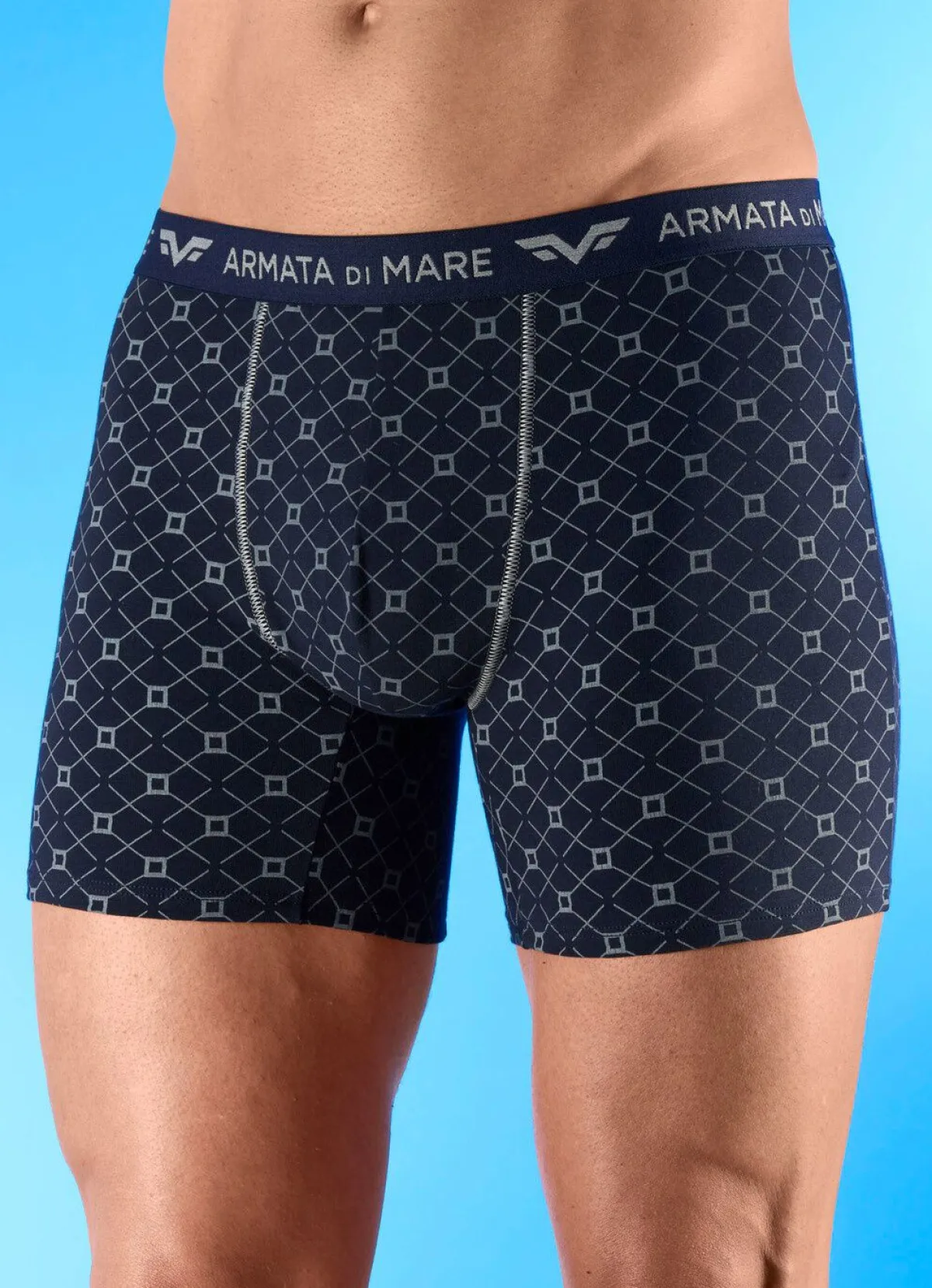 Online Armata di Mare Viererpack Pants mit Elastikbund 2X NAVY-GRAU, 2X UNI NAVY