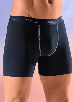 Sale brio Viererpack Pants mit Elastikbund 2X GRAUBLAU, 2X NAVY