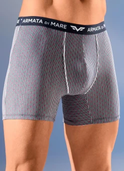 New Armata di Mare Viererpack Pants mit Elastikbund 2X MARINE-WEISS-ROT, 2X UNI MARINE