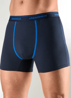 Best BADER Viererpack Pants mit Kontrastpaspeln 2X NAVY-ROYALBLAU, 2X ROYALBLAU-NAVY