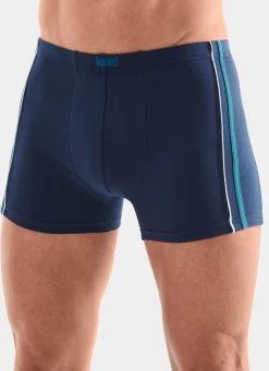BADER Viererpack Pants mit Zierpaspeln 4X MARINE