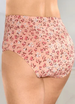 Online BADER Viererpack Slips mit Gummizug APRICOT-KORALLE-BUNT