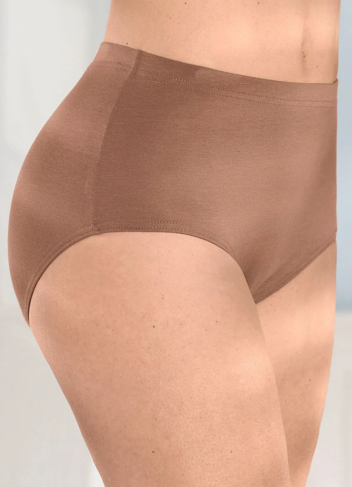 Sale BADER Viererpack Slips mit Gummizug 2X NOUGAT, 2X GRAFIT