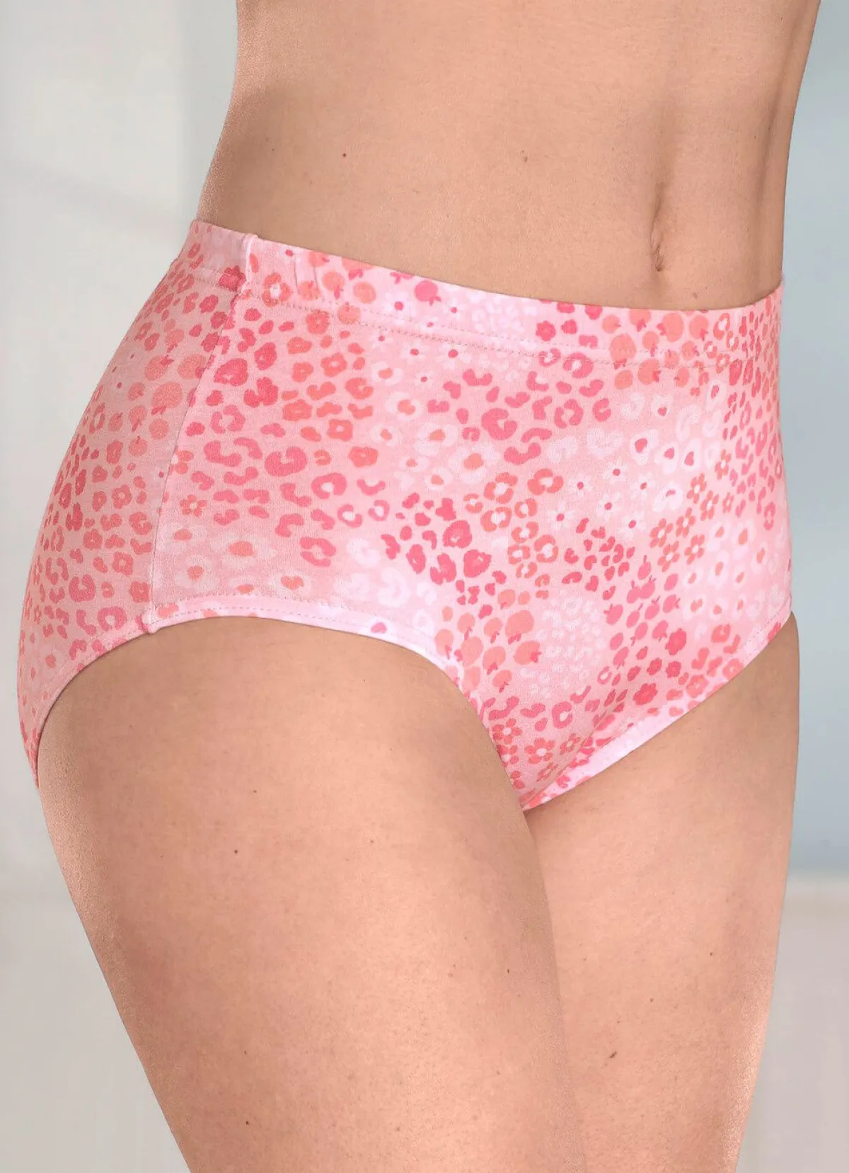 Hot MONAMI Viererpack Slips mit Gummizug im Bund ROSÉ-PINK-BUNT