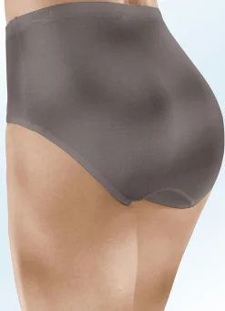Discount BADER Viererpack Slips mit Gummizug 2X RAUCHBLAU, 2X TAUPE