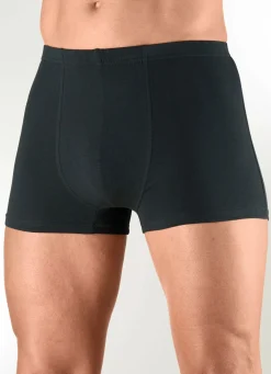 Sale BADER Viererpack Pants mit Dehnbund 1X SCHWARZ-BLAU-WEISS, 1X UNI SCHWARZ, 1X MARINE-R