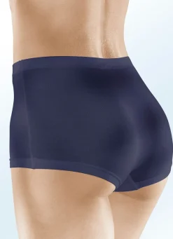 New BADER Viererpack Pants mit Gummizug im Bund 2X BORDEAUX, 2X MARINE