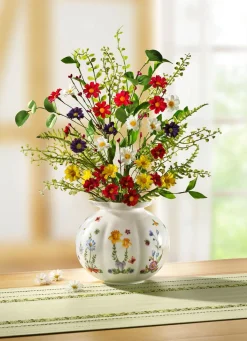 Outlet VILLEROY & BOCH Vase aus Porzellan WEISS