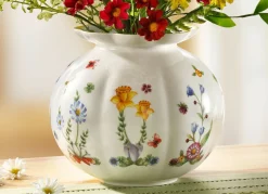 Outlet VILLEROY & BOCH Vase aus Porzellan WEISS