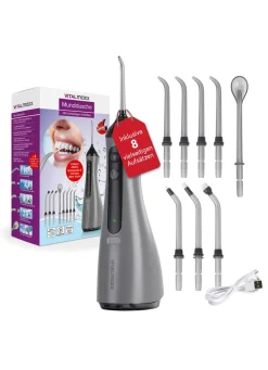 Outlet BADER VITALmaxx Munddusche silber-schwarz