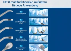 Outlet BADER VITALmaxx Munddusche silber-schwarz