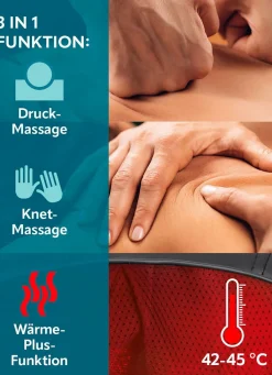 VITALMAXX Shiatsu-Massagegerät ANTHRAZIT