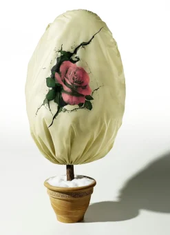 BADER Vlieshaube Rose BEIGE